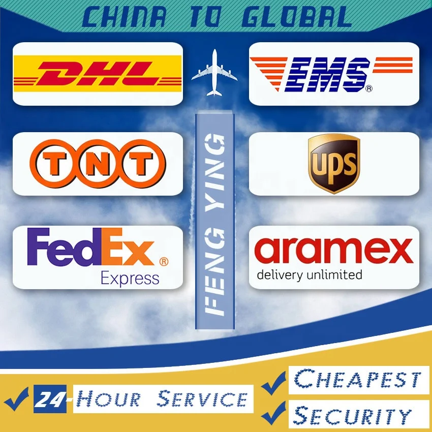 Ali cheapest express shipping DHL TNT FEDEX UPS courier services from China to usa Spain Hungary fast express china
