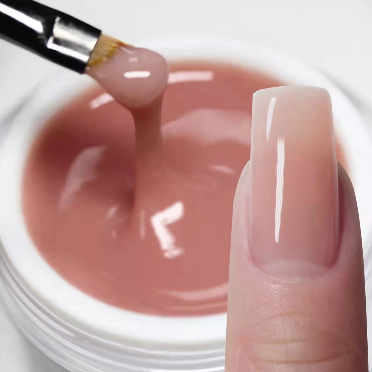 Гель Hanyinails для наращивания, желе, твердый гель для наращивания, Гель-лак для светодиодной УФ-лампы