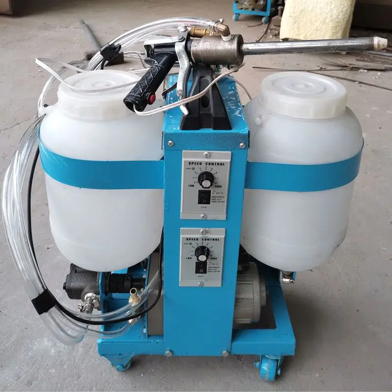 New style professional small volume expanded pu foam pouring machine