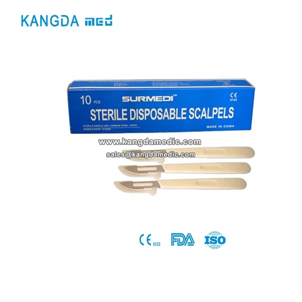 
surgical blade Carbon steel Stainless Steel Scalpel with handle 