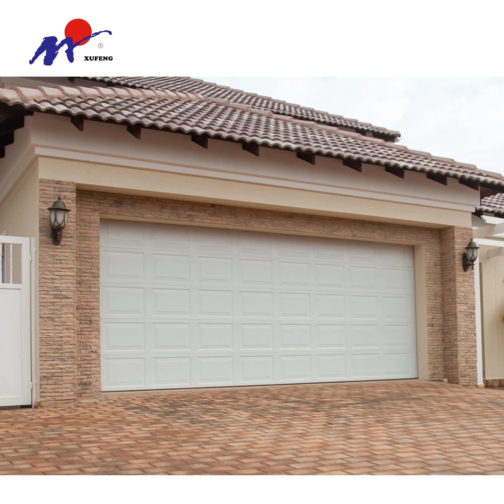 Environmental Clear American Style Electric Motor Residential Garage Door