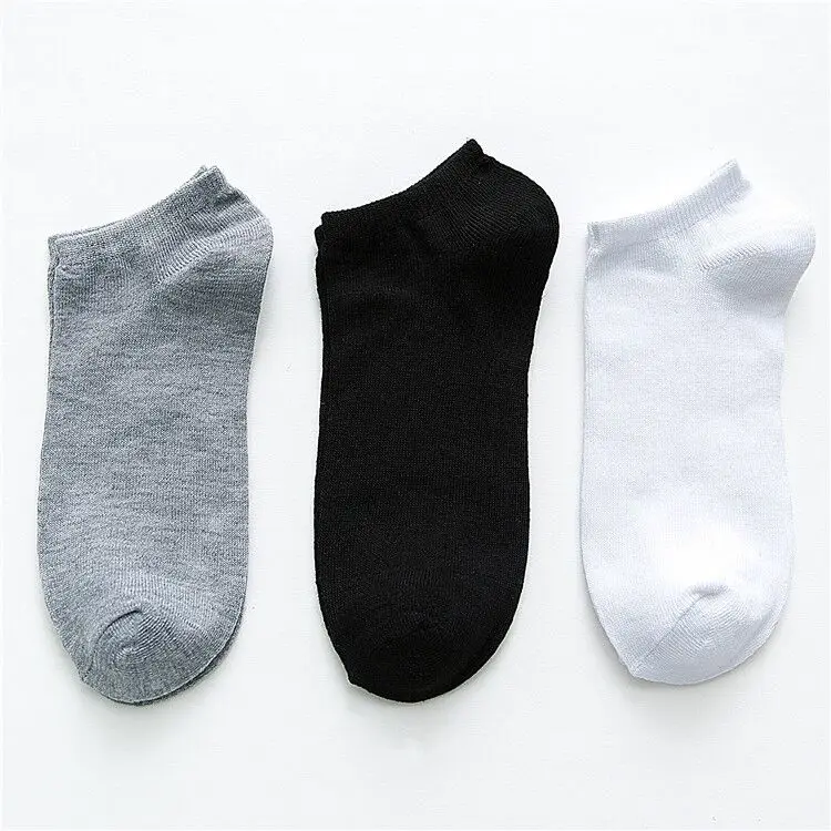 Wholesale Bulk Production Disposable Socks Mens Cheap Low Cut Ankle Business Socks