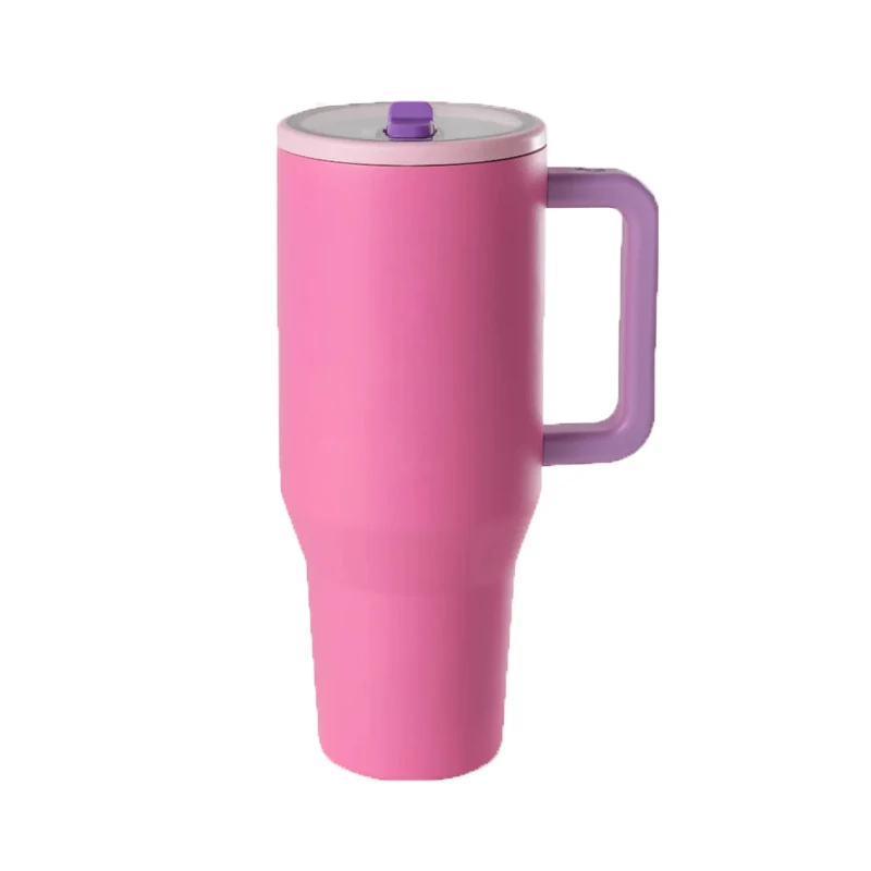 2024 New Design stainless steel tumbler Hydro 40oz tumbler travel mug 40oz mug traveler with handle