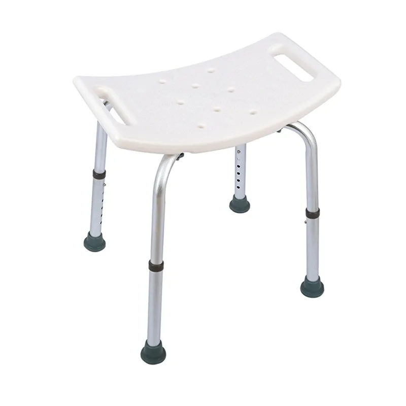 light weight aluminum alloy shower chair bathroom safety chair seat