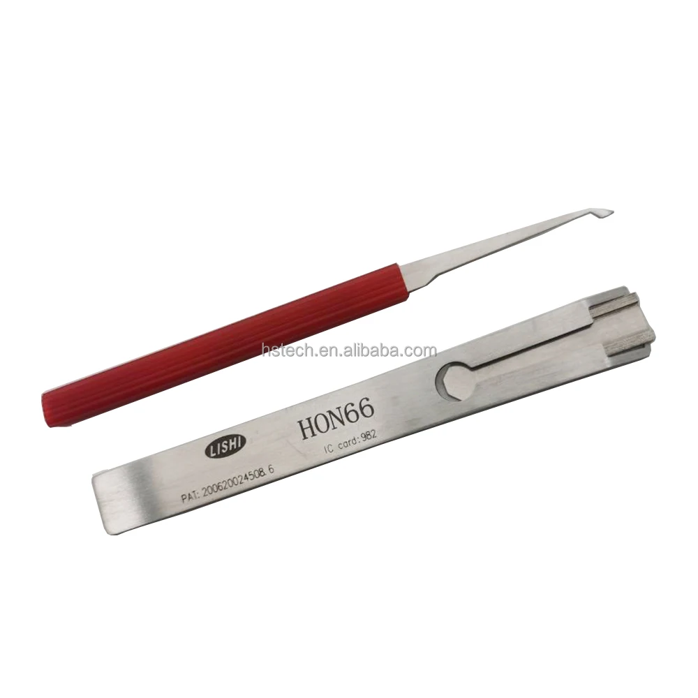 100% original Lishi HON66 Locksmith Tool Automatic Car LockPick Tools Set
