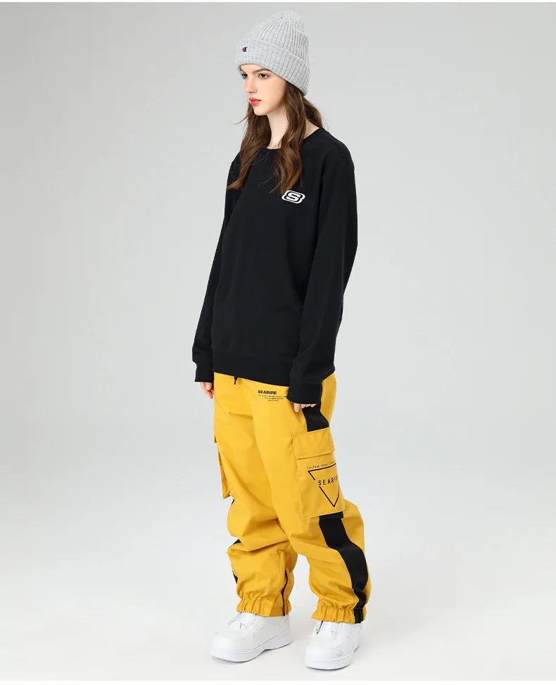 Waterproof Insulated Unisex Snowboard Pants Ski Wear Snow Sports Cargo Pants