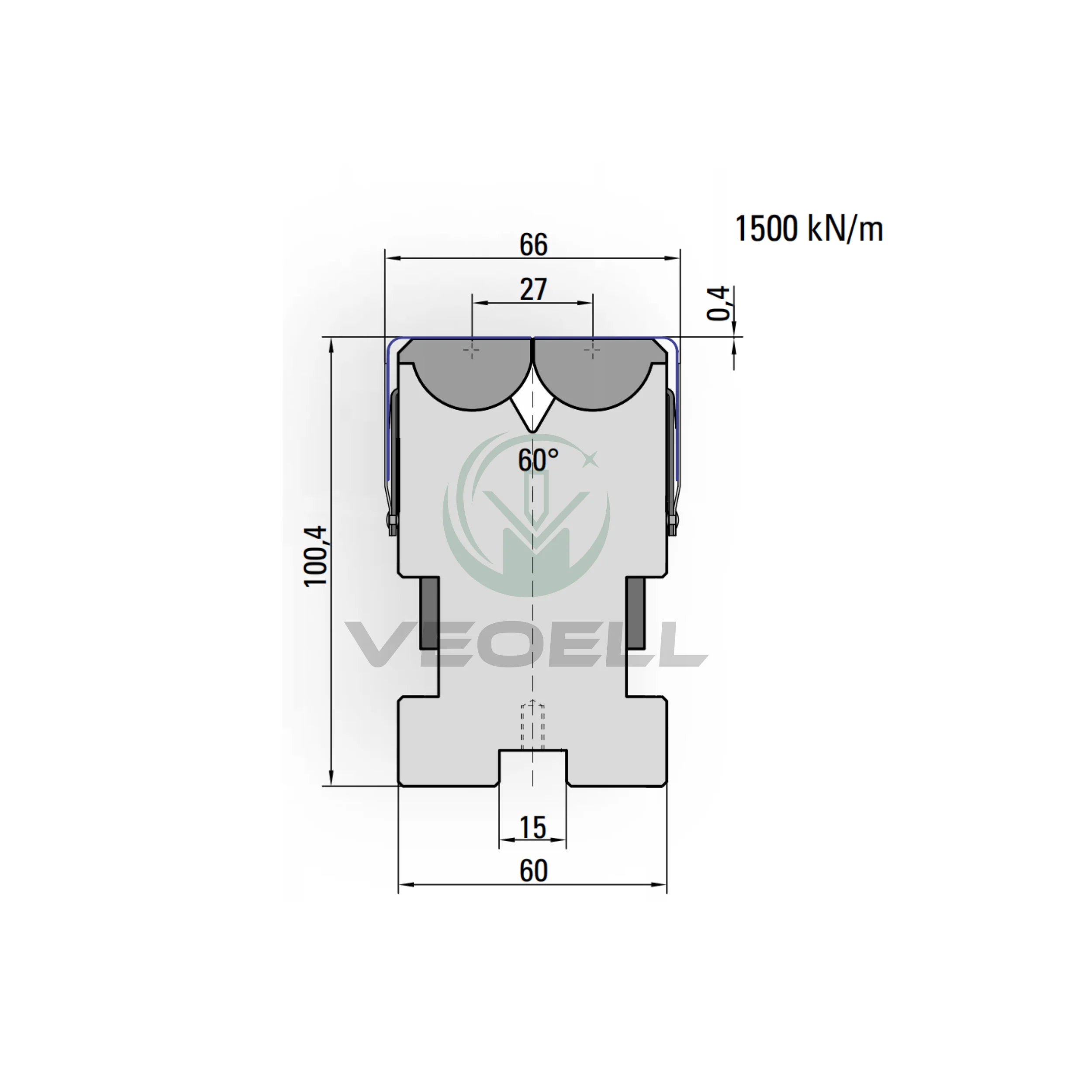 62 650 высокая твердость 42CrMo VEOELL-UNIBEND и WINGBEND PLUS