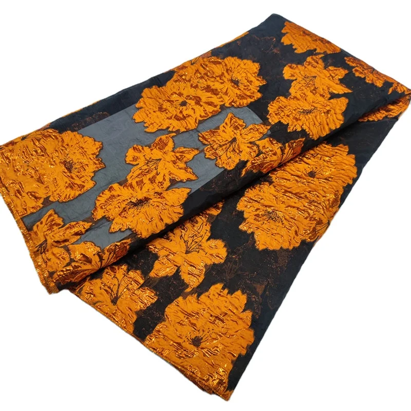 Lisami RTS Guinea Brocade  luxury damask  Material lace fabric