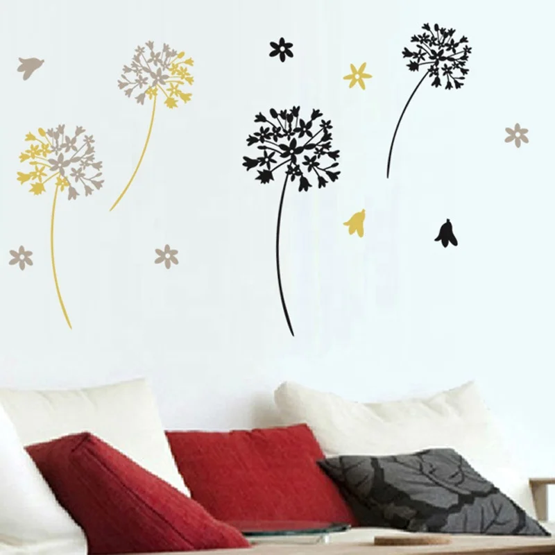 Mountain Wall Decals Modern Style Fresh Sticker For Living Room Bedroom Background Decor Wall Decal