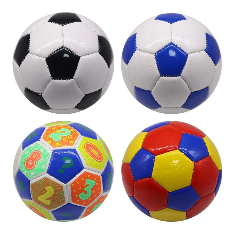 Cool Cartoon Professional Digital Print Soccer Ball Custom Logo Size 5 PVC Football For Kids and Students