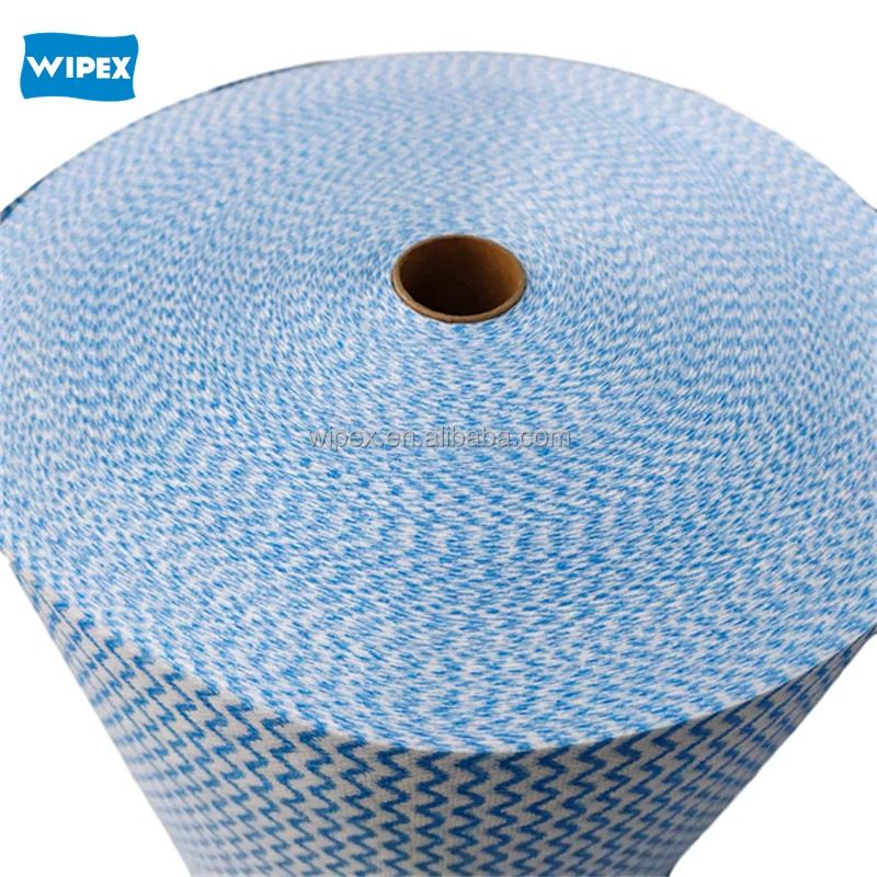 Wholesale Non Woven Jumbo Rolls Fast Food Store Cleaning Wipes Disposable Rag Cleaning Wipes In Brazil