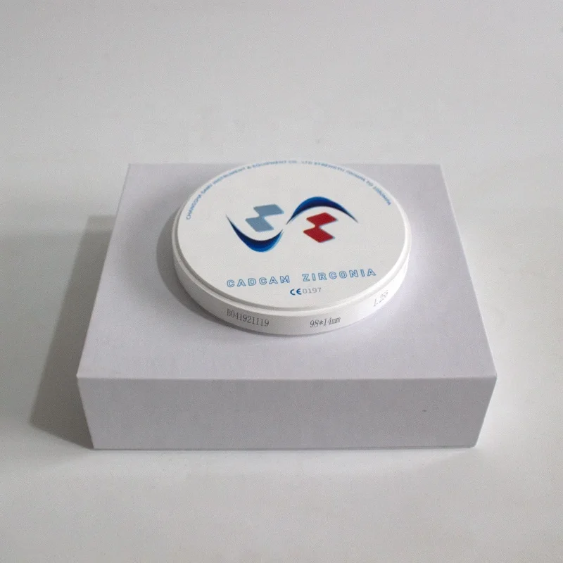China Manufacturer High Translucency Dental Zirconia Blank Disc for CAD CAM Dental Milling Machine Good Price Zirconia Block