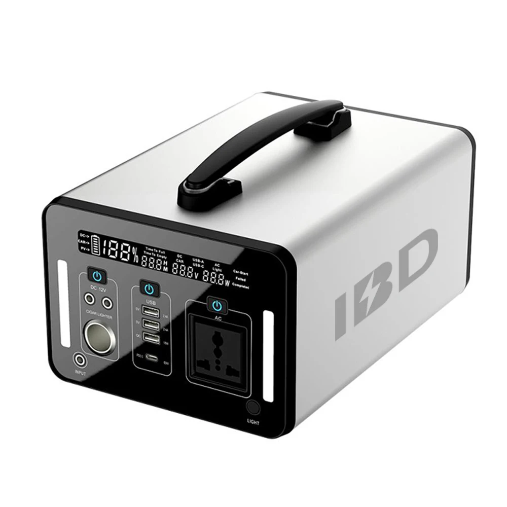 1000 Watts Portable Power Station 960 Charging Power Bank Station Outdoor 110V Power Station Desk