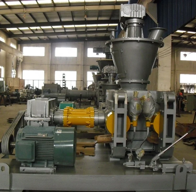 Shengong double roller hydraulic high pressure compacting metal aluminum powder granulating machine