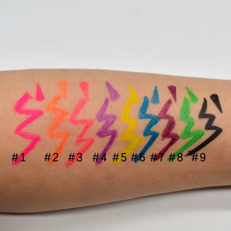 Private Label Double Head Eyeliner Waterproof Winged Eyeliner Stamp Long Lasting Star EyeLiner Quick Dry Diamond Stamp Pen