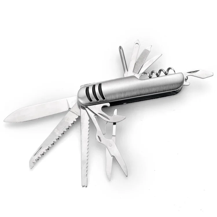 Outdoor stainless steel knife 11 open multi-function stainless steel knife
