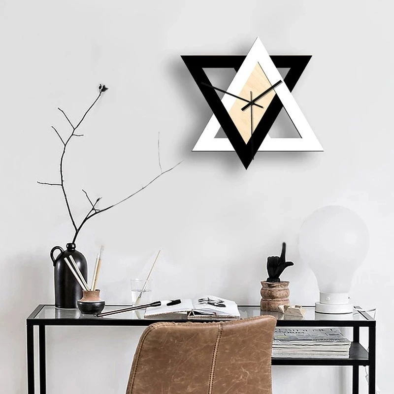 28x28cm new 3d large metal metallic wall art clock customized home decor dropshiping products 2024 decoration watch for House
