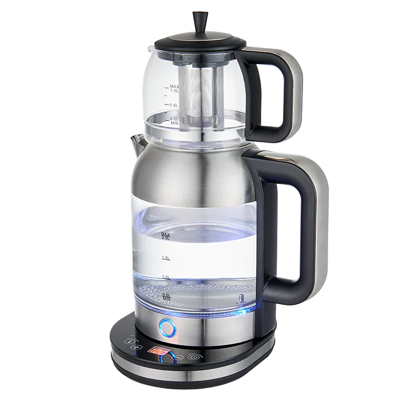 2.5L Digital Glass Electric tea Kettles turkish auto tea maker electric kettle