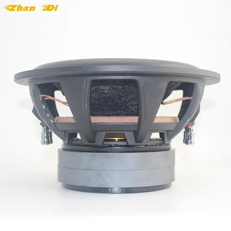 Factory high power Dual voice coil dual magnetic 2000W 10 inch car woofer