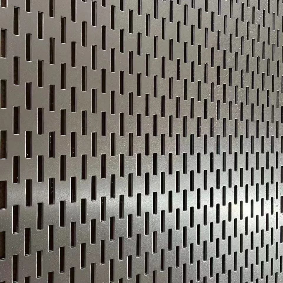 Stainless Steel/Aluminum/Galvanized Steel Perforated Expanded Architectural Metal Mesh Punching Metal Panel Perforated  Sheet