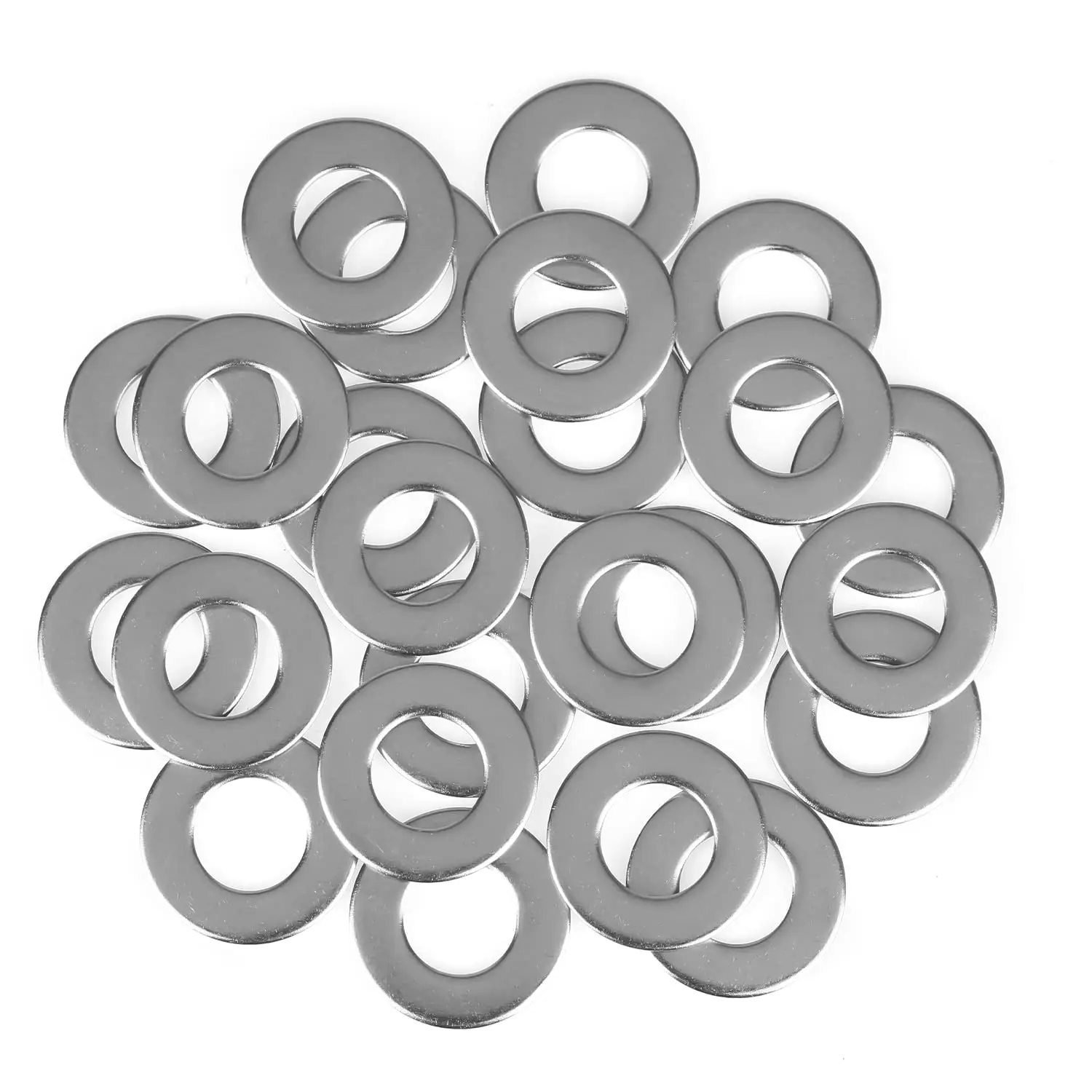 M2 M3 M4 M5 Metric/Imperial Din125 Plain Washer Round Flat Gasket Spacer Gr5 Grade Flat Washers or 304 Washer