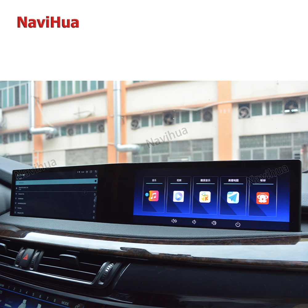 Navihua Car DVD Screen For BMW X5 X6 F15 F16 2014-2017 NBT System Multimedia System Carplay Android Auto GPS Navigation Radio