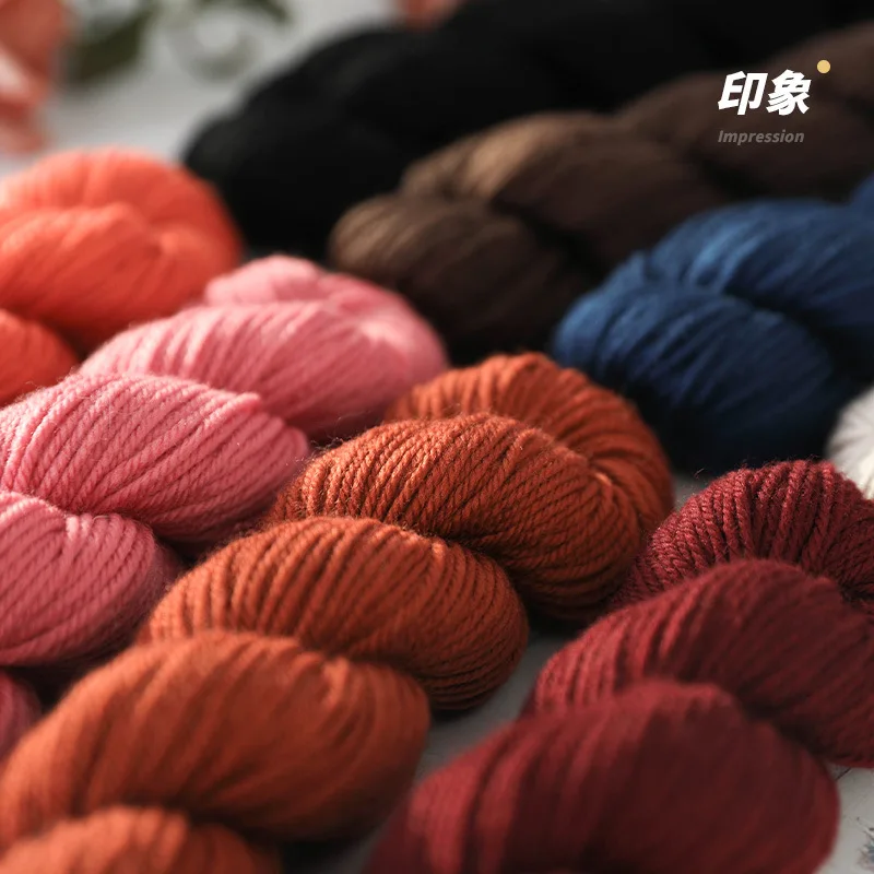 pengda wholesale 100% pure merino wool yarn 2nm/4 ply for socks, craft