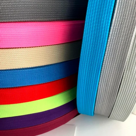 Colorful Stock PP Webbing For Bags and Suitcase