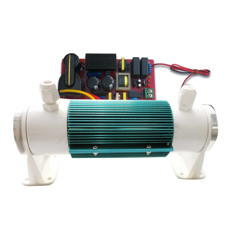 7 gram adjustable power dual air cooling quartz tube ozone generator part  ozone therapy kits