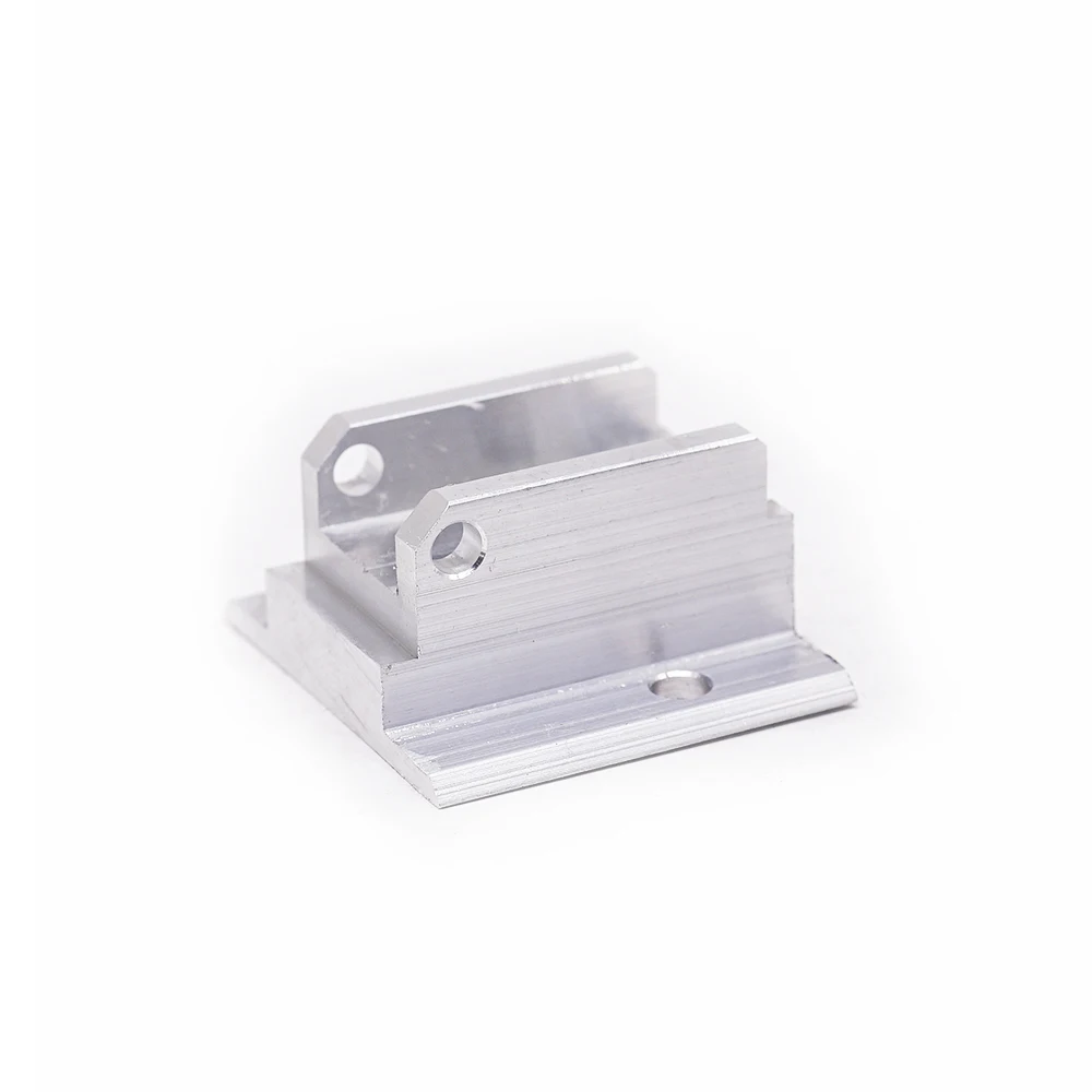 OEM High Precision Customized CNC Milling Parts Stainless Steel Aluminum Flange  Linear Bearing for Cabinet Sliding Door
