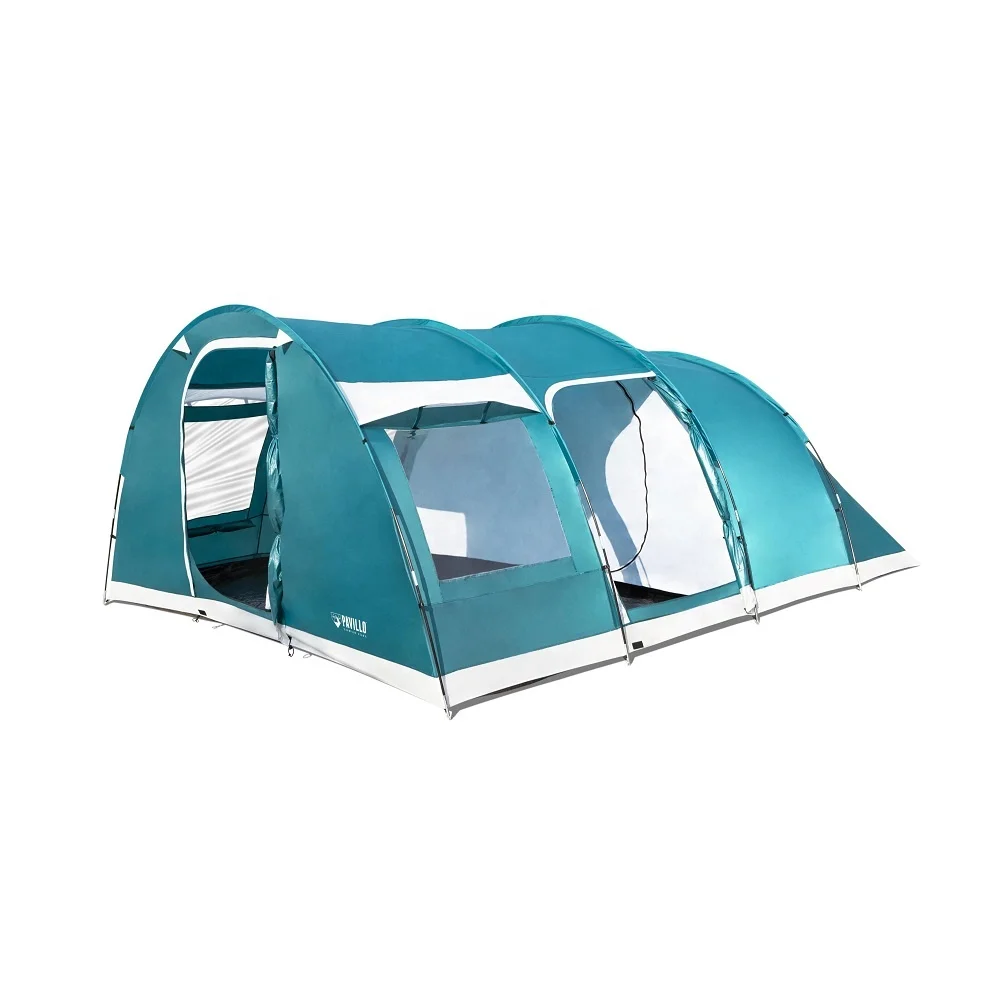 Bestway 68095 Family Dome 6 Person Tent Easy Set Up Waterproof Camping  Outdoor Tents