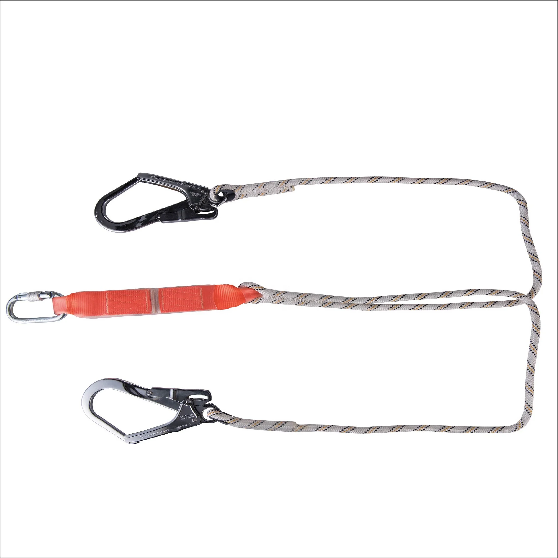 Safety Rope Construction Work Climbing Fall Arrester Adjustable Safety Belt Rope