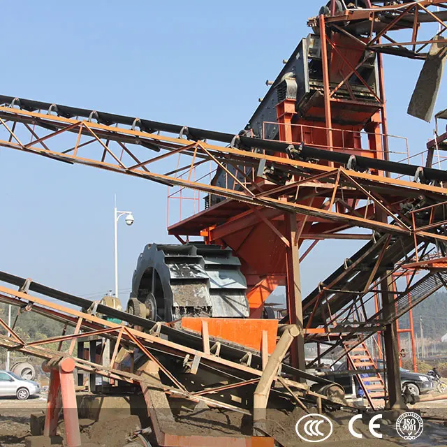 China high effect silica sand washing equipment sand washer washing machine price
