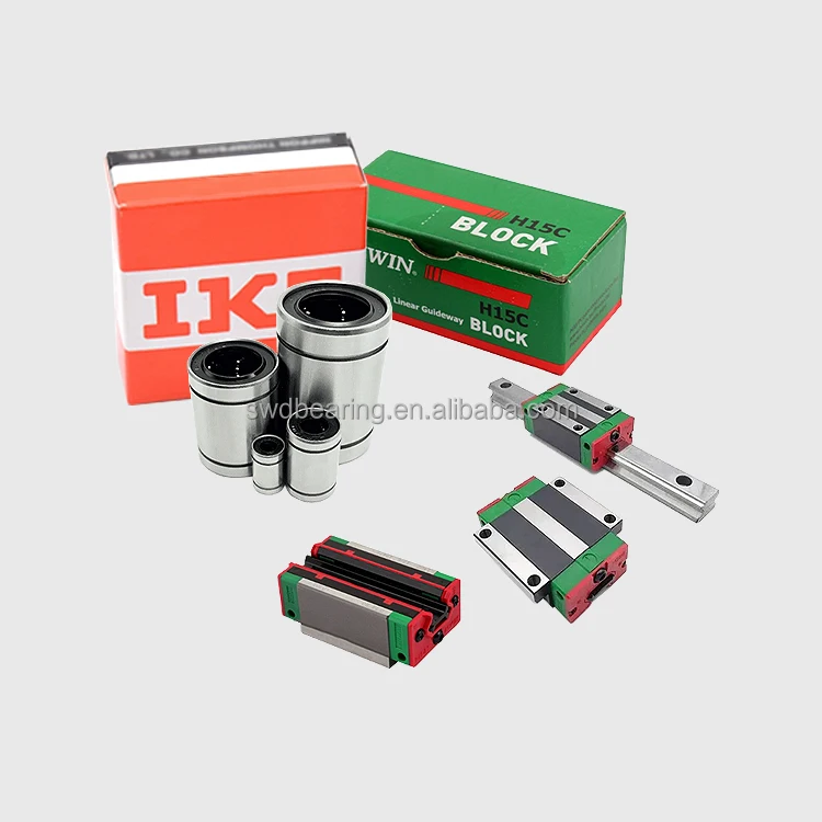 Japan IKO LM 12 UU SCS25 HIWIN Linear Guide Blocks HGR20 HGH15 HIWIN IKO linear bearings LM25UU