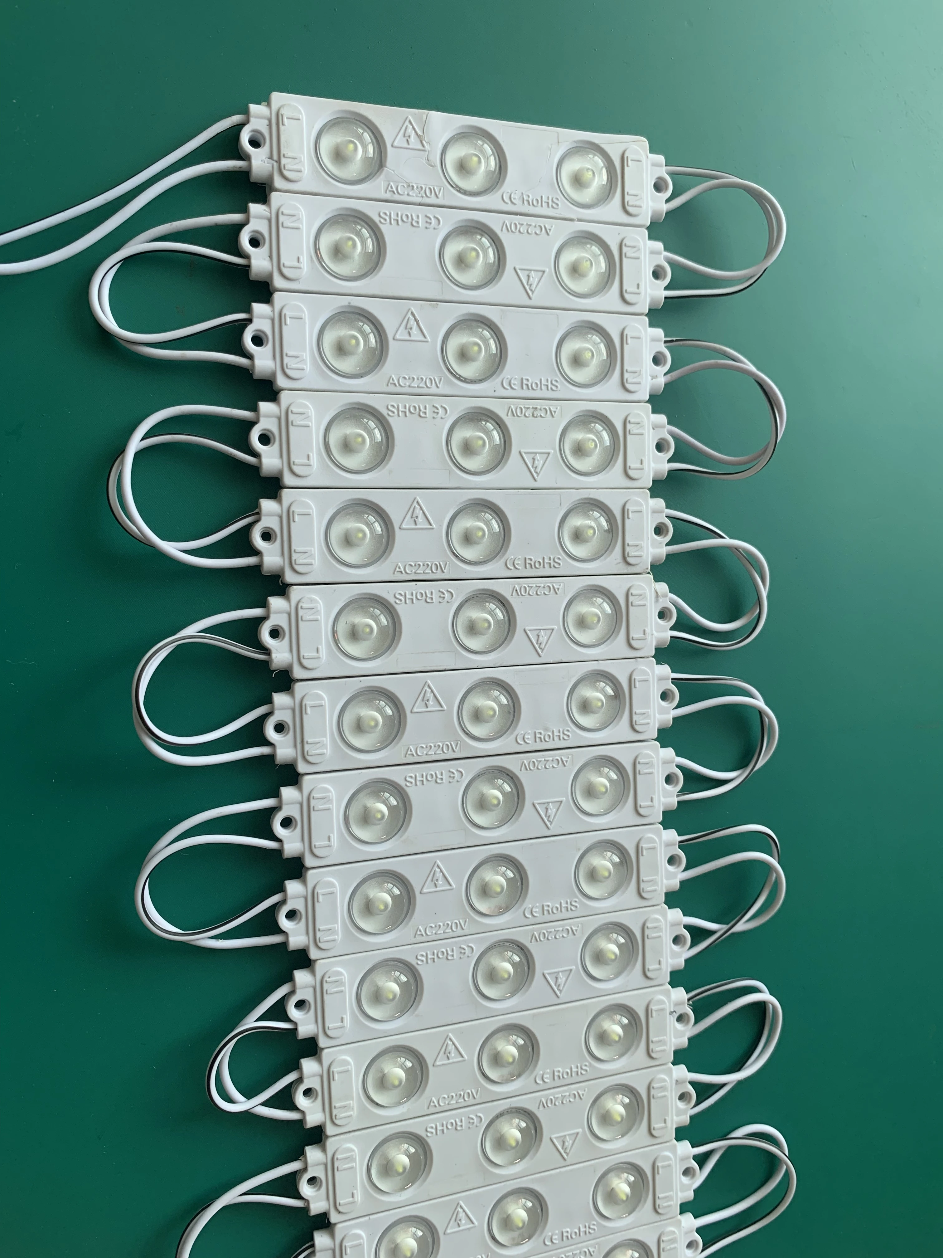 UL listed AC 110V   Led Module  Injection 2835 3LED modulo led 110v 220V  For Advertising Light