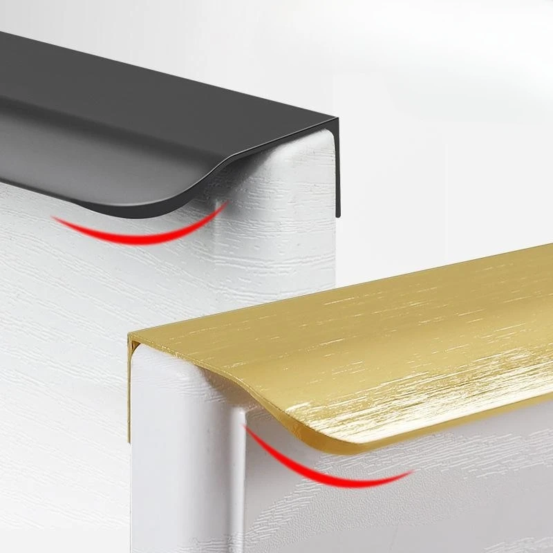 Hot Selling Furniture Long Handle Kitchen G Shape Handle Aluminum Profile Drawer Handles
