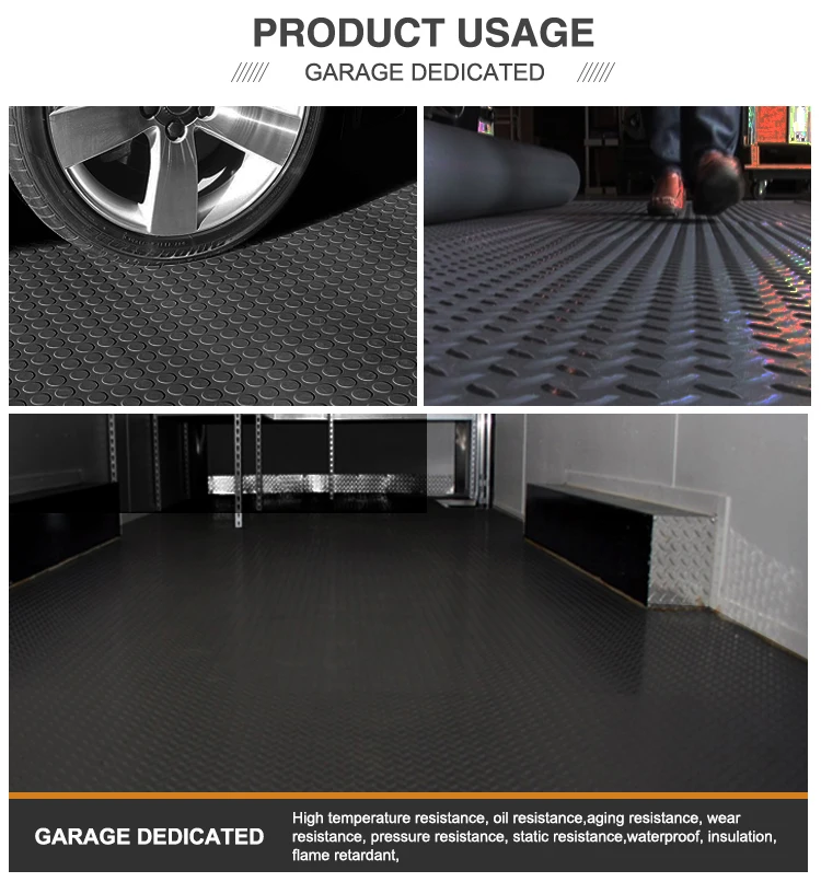 Hard wear power plant rubber flooring carpet