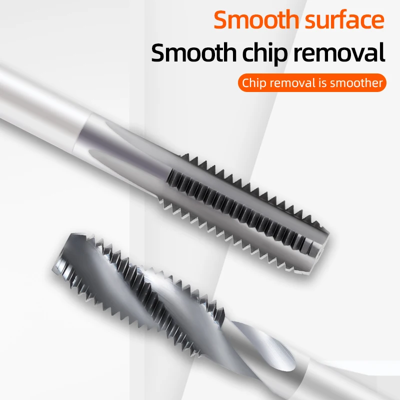 Machine thread taps HSS High Speed Steel Specification Tungsten steel tap Thread Cobalt-containing Screw Tap Spiral screw