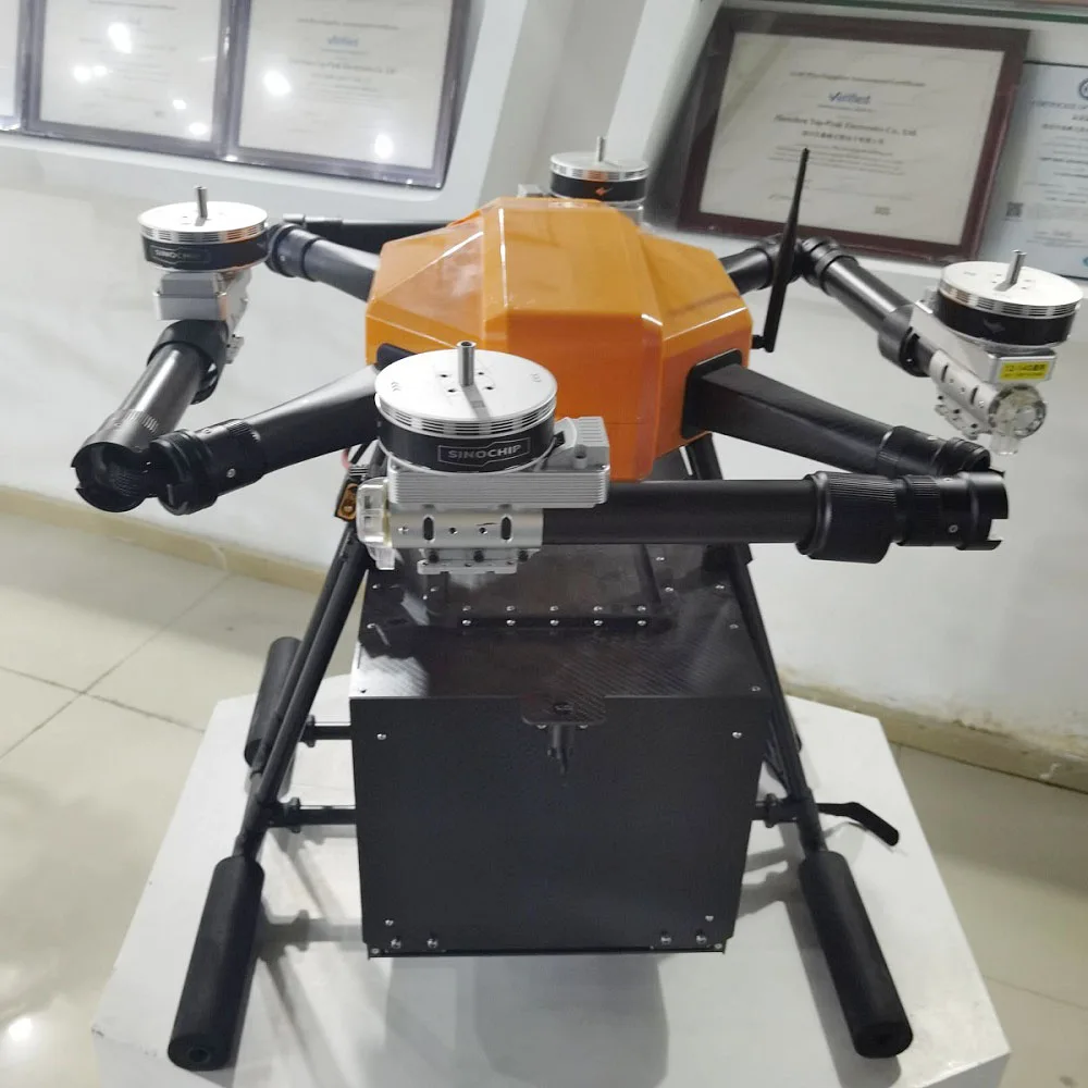 Sinochip transport UAV drone shipping drone food delivery drone for golf club with obstacle avoidance radar