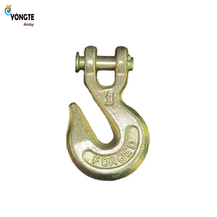 Heavy duty 1/4 g80 clevis grab hook