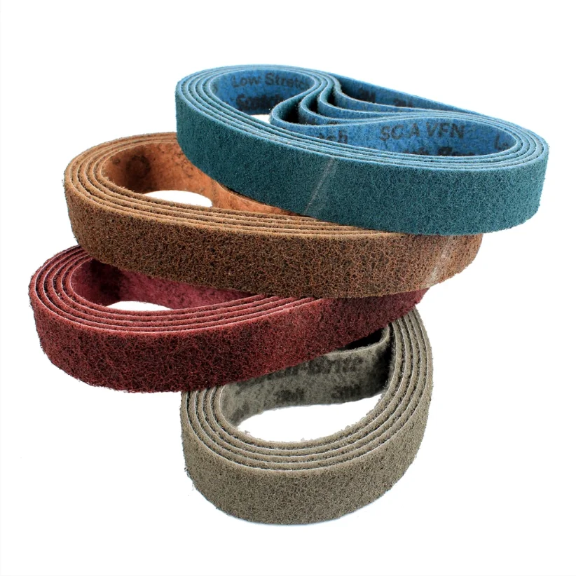 Non-woven nylon fabric sanding belt