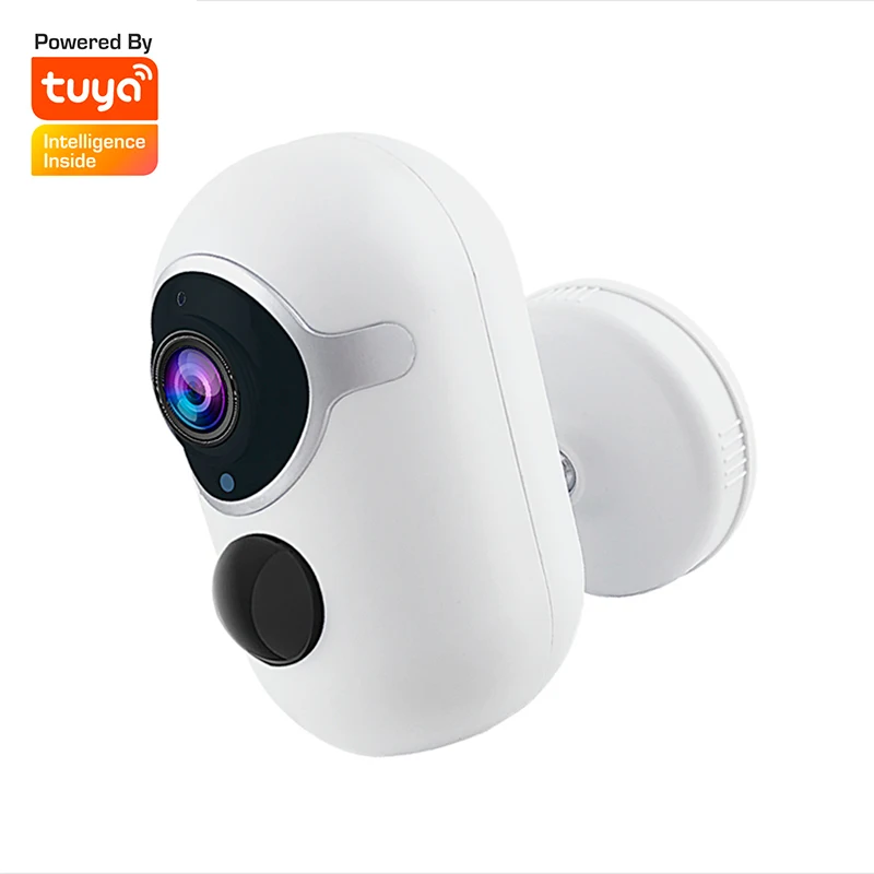 tuya outdoor 1080p smart ai wireless waterproof wifi home surveillance security ip camaras low power battery Network cctv camera