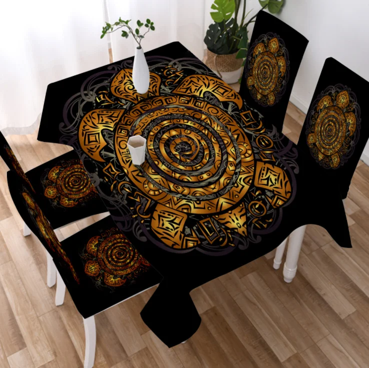 
Tortoise Series Hot-selling Waterproof Tablecloth Tea Table Mat For The Tablecloth 