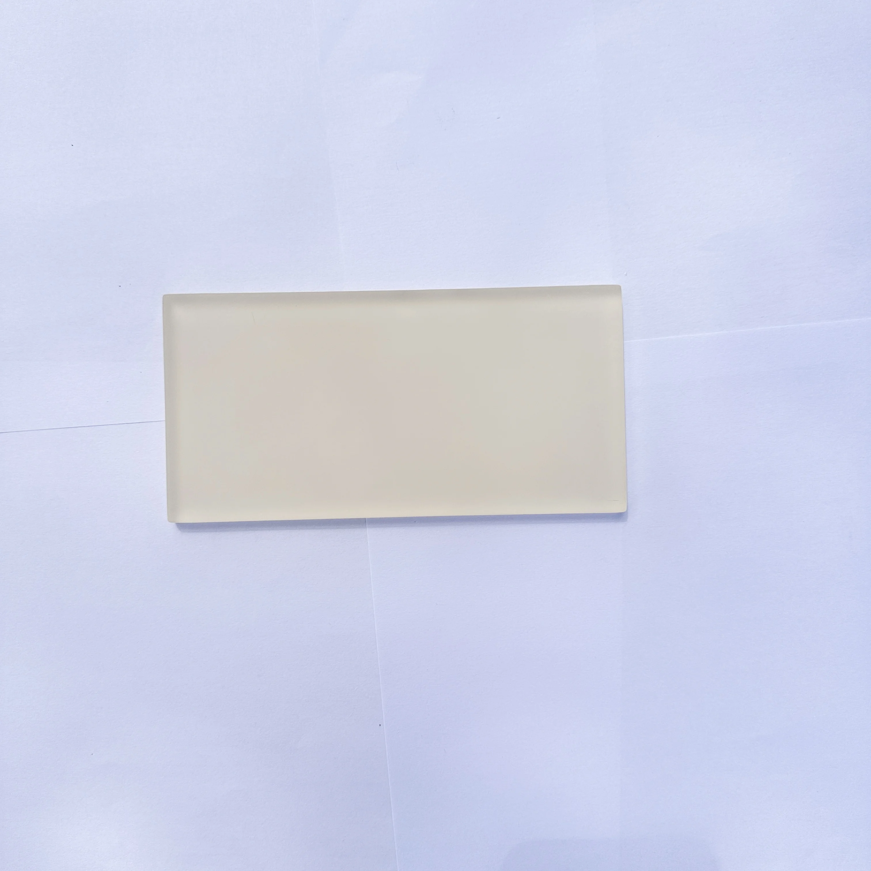 High Quality Matte Crystal Touch Multi-Color Flat Pattern Glass Tiles for Bathroom Sink Durable New Fashion Hotels Apartments