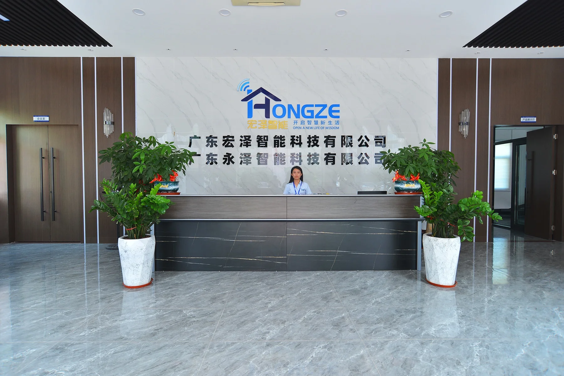 Hongze Wifi Hidden Small Window Opener Built-in Remote Adjustable Stroke Chain Window Drive with Tuya APP 220V