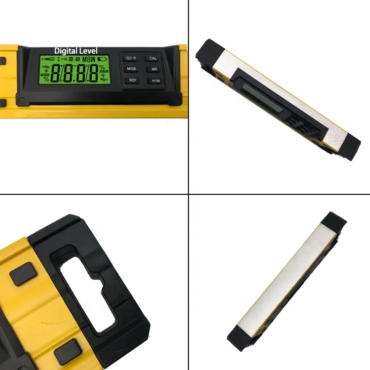 9 Inch LCD Backlight Electronic Measuring Spirit Level Meter Digital Level