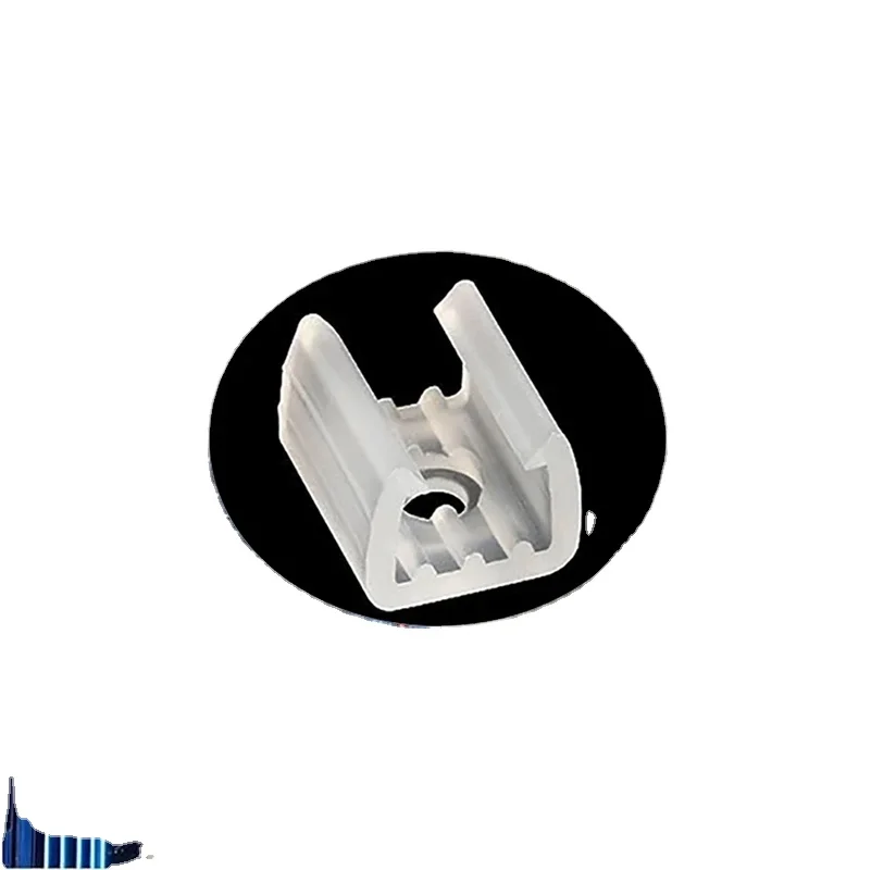 LED Strip Fix Clips Connector 2835 5050 RGB Neon Light Fastener 110/220V COB Plastic Buckle Flexible LED Tape Holder Accessories