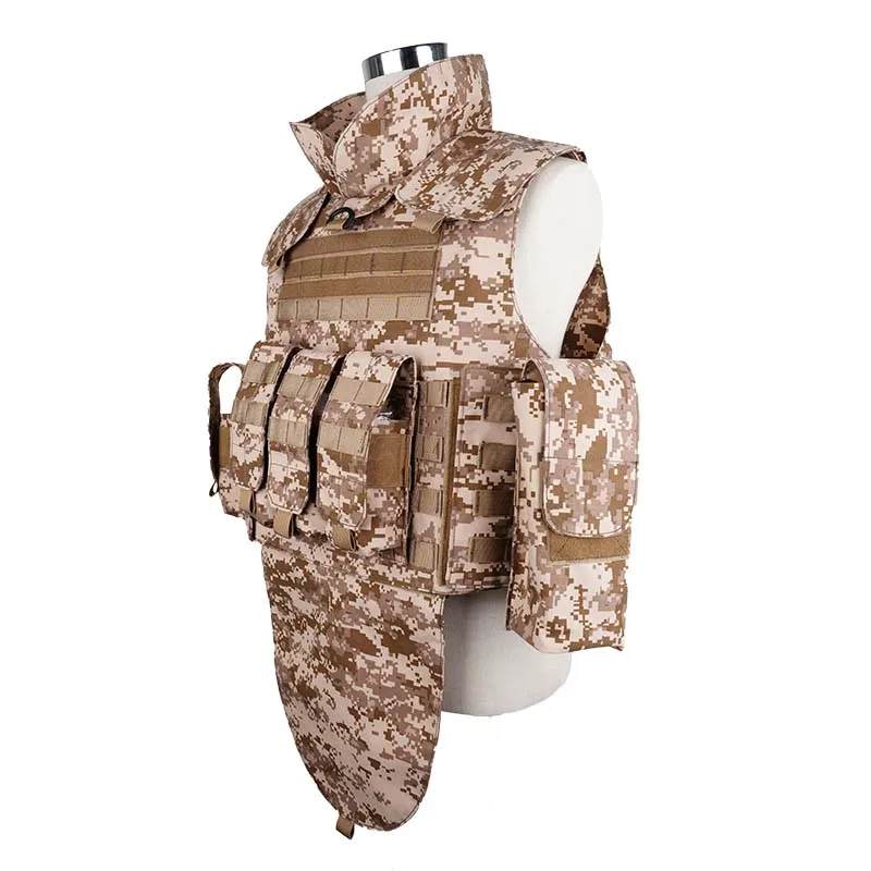 H Win Full Body High Density Oxford Vest Uhmwpe Fiber Multifunctional Tactical Gear Suit Plate Carrier Protection Safety Product