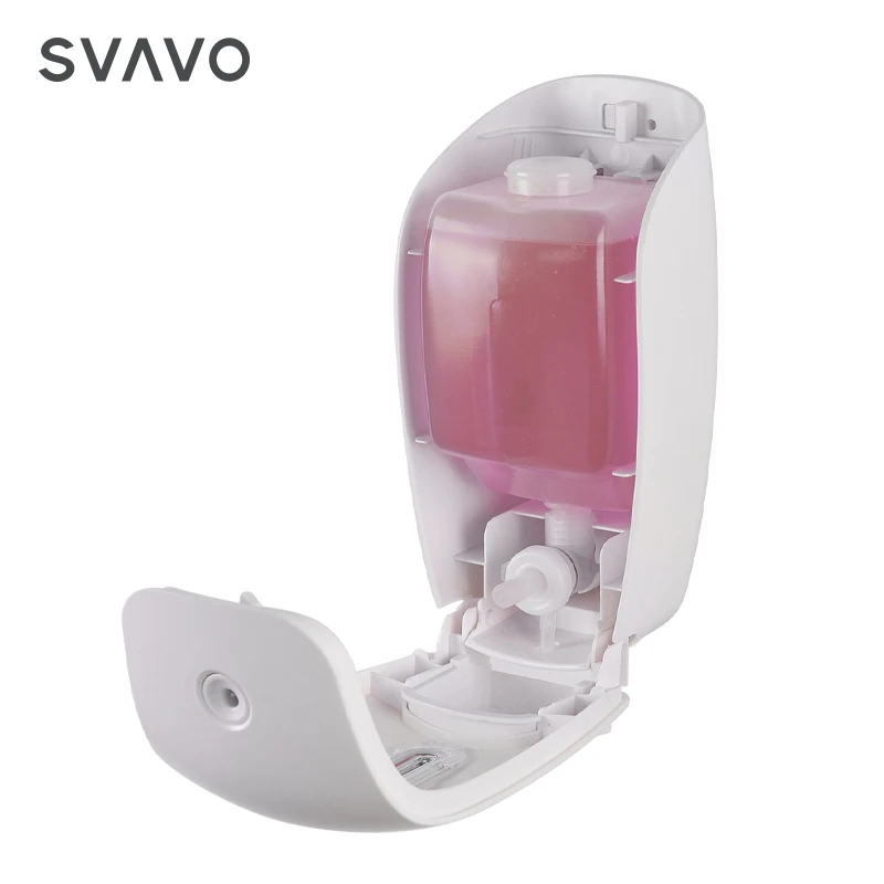 SVAVO Manual Soap Dispenser Wall Mounted Shampoo Conditioner Soap Pump liquid Hand Soap Dispenser