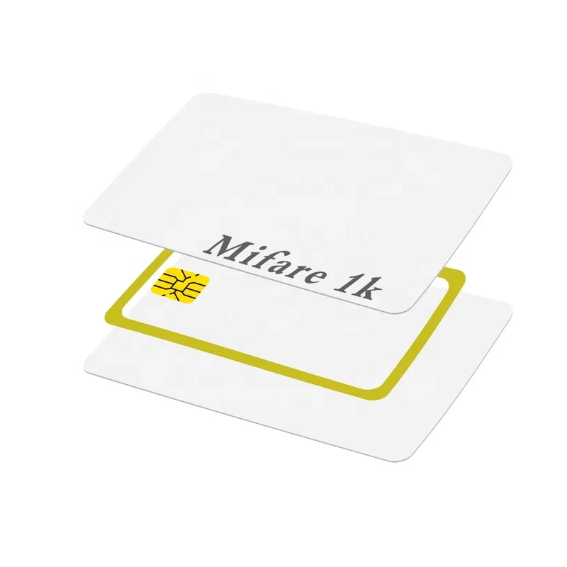 Access Control Card Contactless Printable 125khz TK4100 T5577 Mifare Classic 1k 13.56mhz RFID Blank PVC Card